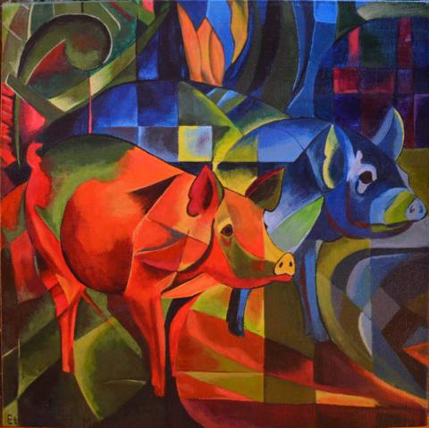 Franz Marc (1913), Wikimedia Commons