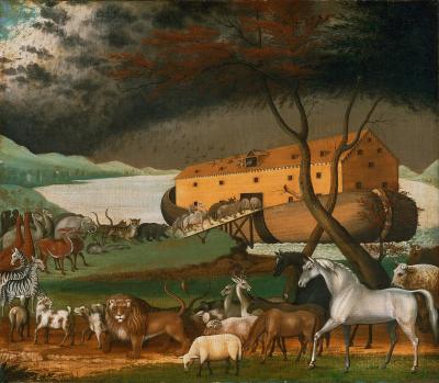 Noah's Ark, 1846,  Edward Hicks, Wikimedia Commons