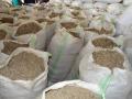 Bags of cottonseed hulls