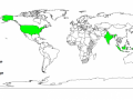 Ceiba pentandra distribution